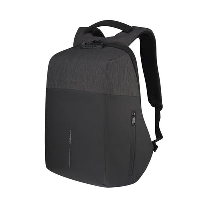 Volkano Smart Deux Laptop Backpack - Black/Charcoal
