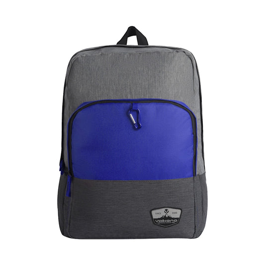 Volkano Ripper 15.6" Laptop Backpack - Grey/Blue