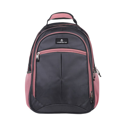 Volkano Orthopaedic Backpack 36l - Dark Grey/Pink