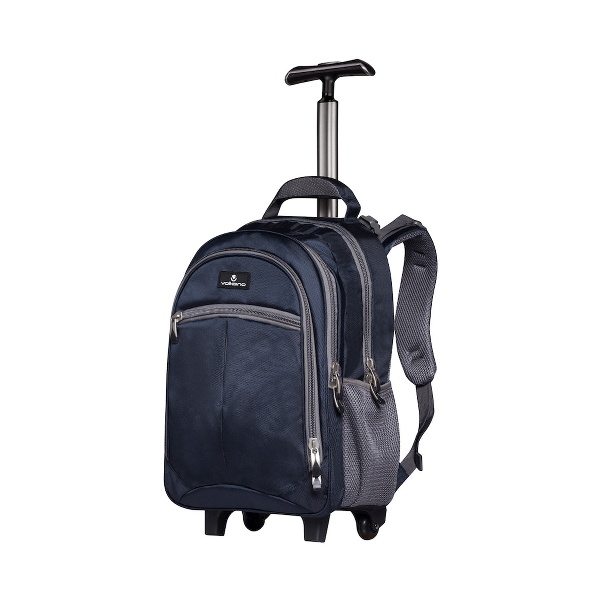 Volkano Orthopaedic Trolley Backpack 35l - Navy/Grey