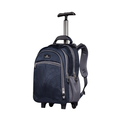 Volkano Orthopaedic Trolley Backpack 35l - Navy/Grey