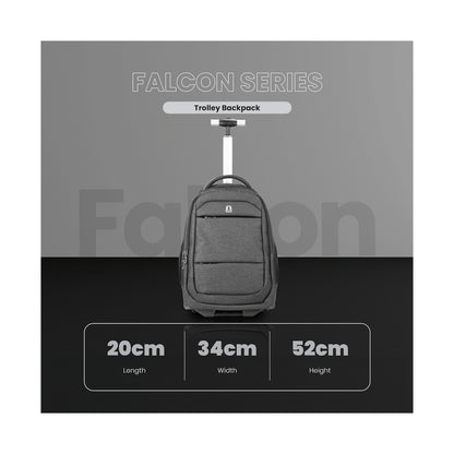 Volkano Falcon Trolley - Black Charcoal
