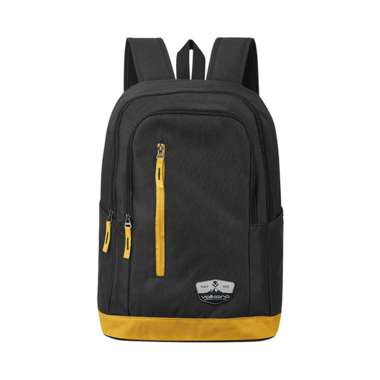 Volkano Splash 15.6" Laptop Backpack - Char/Gold