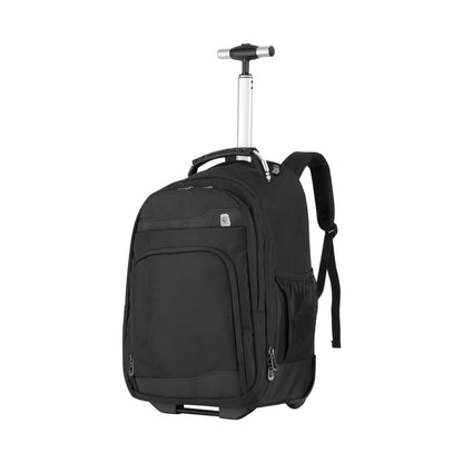 Volkano Lincoln 15.6" Laptop Trolley Backpack - Black