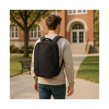 Volkano Midtown 15.6" Laptop Backpack - Black