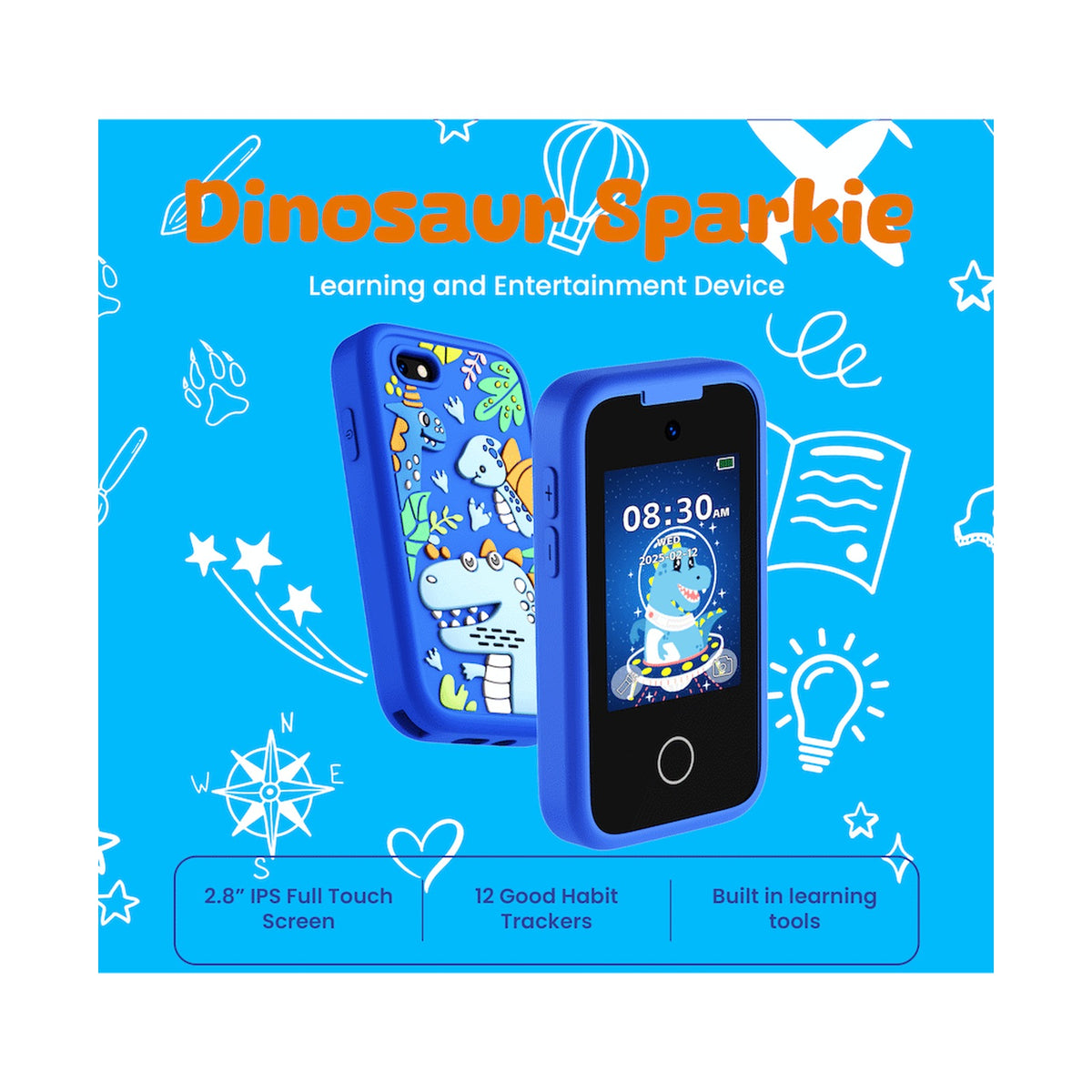 Dinosaur Sparkie - Learning and Entertainment Device
