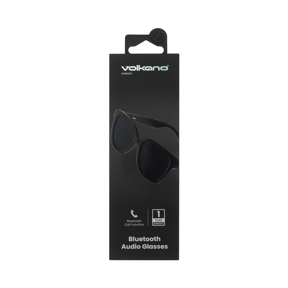 Volkano Sonique Series Bluetooth Audio Glasses - Dark Lenses