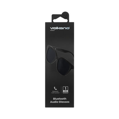 Volkano Sonique Series Bluetooth Audio Glasses - Dark Lenses