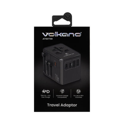Volkano Jetsetter series 70W PD Travel Adaptor