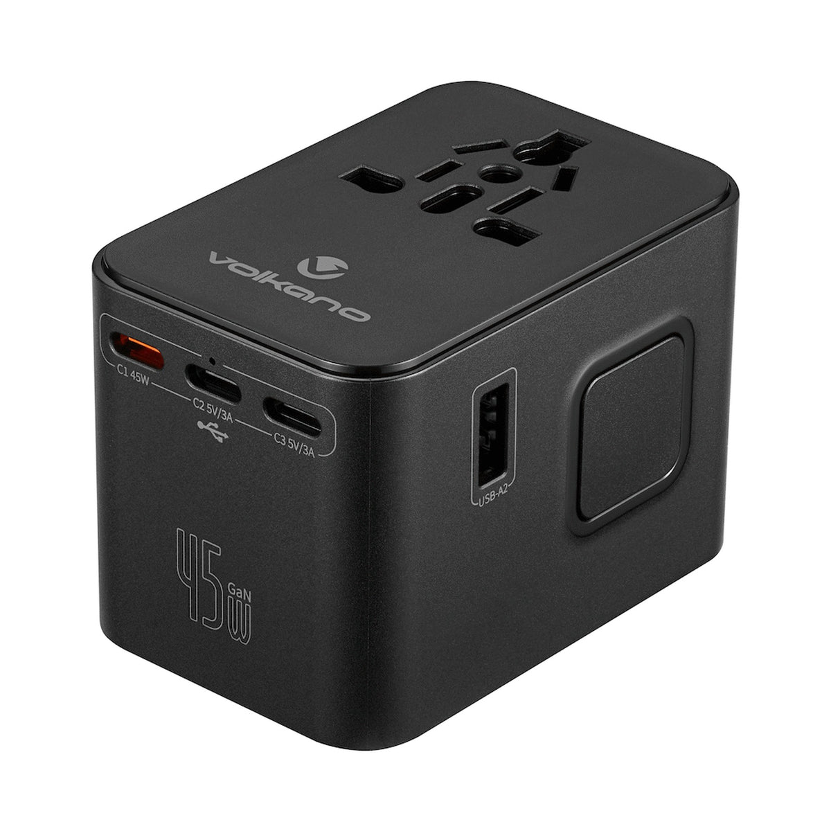 Volkano Jetsetter series 45W PD Travel Adaptor