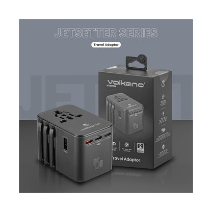 Volkano Jetsetter series 45W PD Travel Adaptor