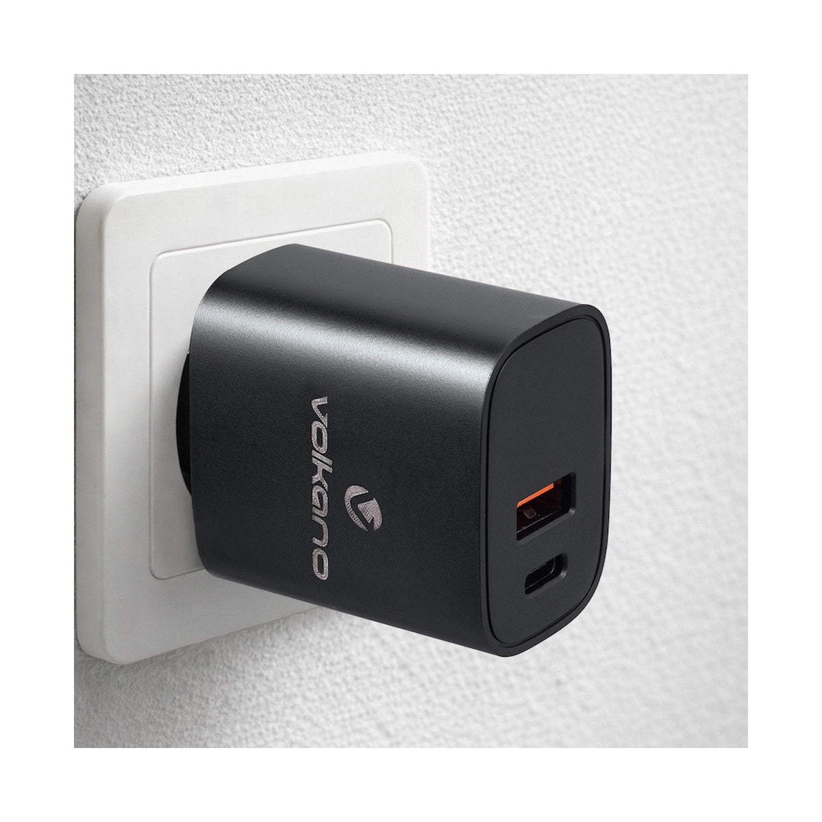 Volkano Express Series QC3.0 + PD Wall Charger - 20w with Cable