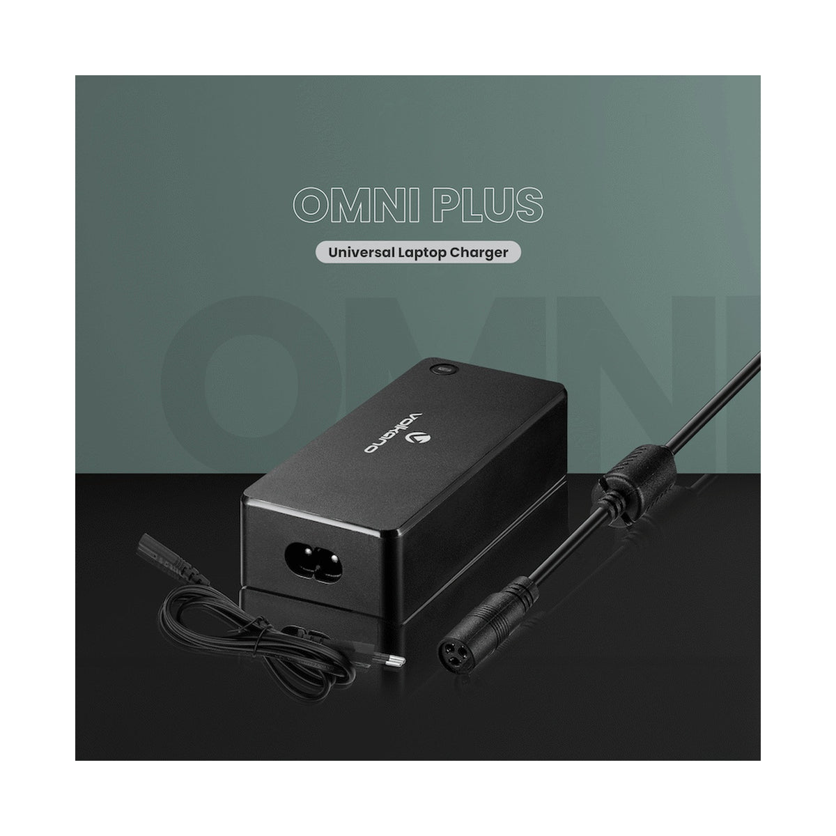 Volkano Omni Plus Universal 70W laptop charger with 12V out
