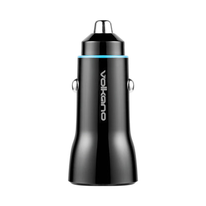 Volkano Cruise Series Car Charger with P.D. and USB Q.C.