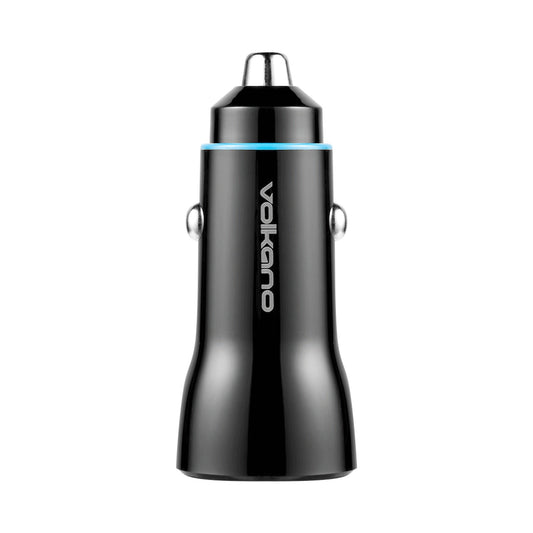 Volkano Cruise Series Car Charger with P.D. and USB Q.C.
