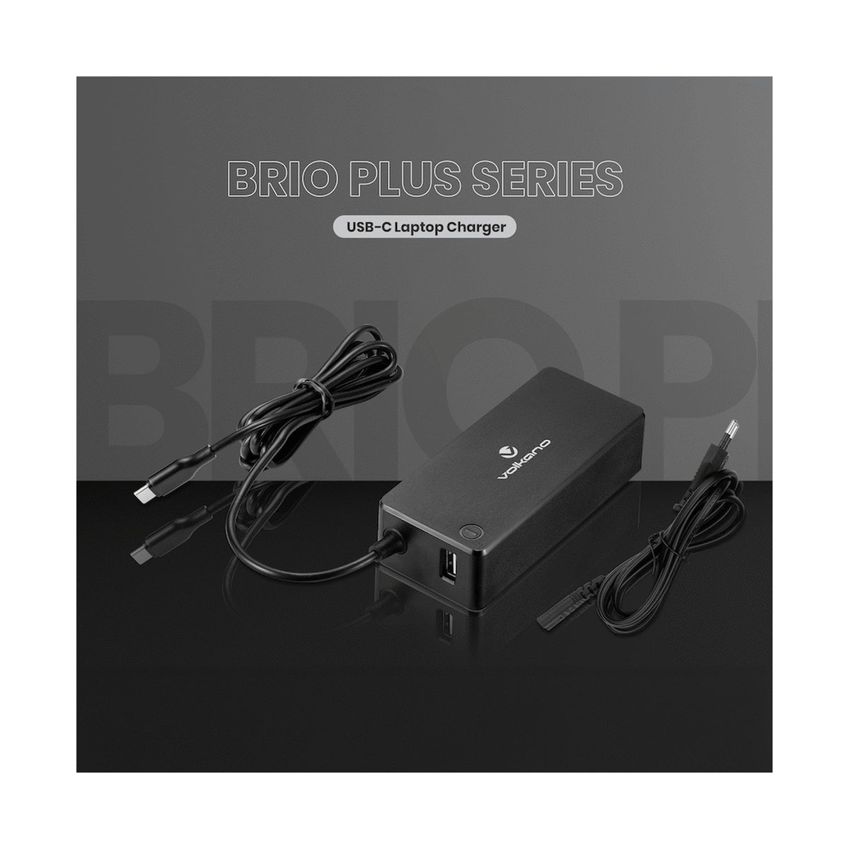 Volkano Brio Plus Series USB-C 65w Laptop Charger