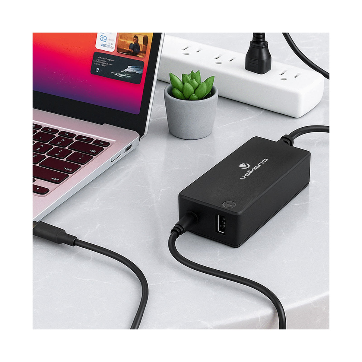Volkano Brio Plus Series USB-C 65w Laptop Charger