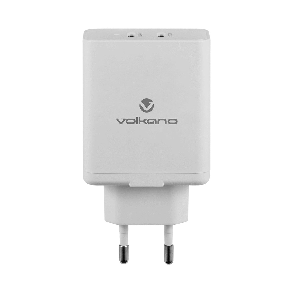 Volkano Potent Duo Series 65w Dual PD Compact Wall Charger