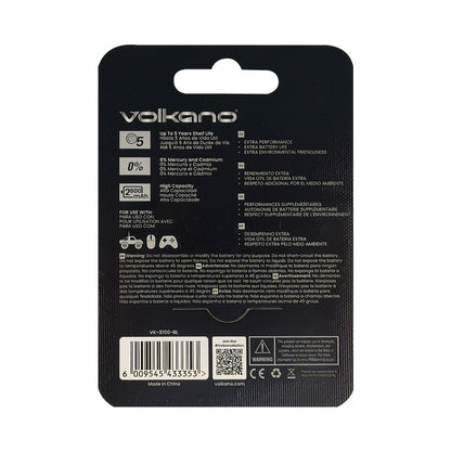 Volkano Extra series Alkaline Batteries AA pack of 4