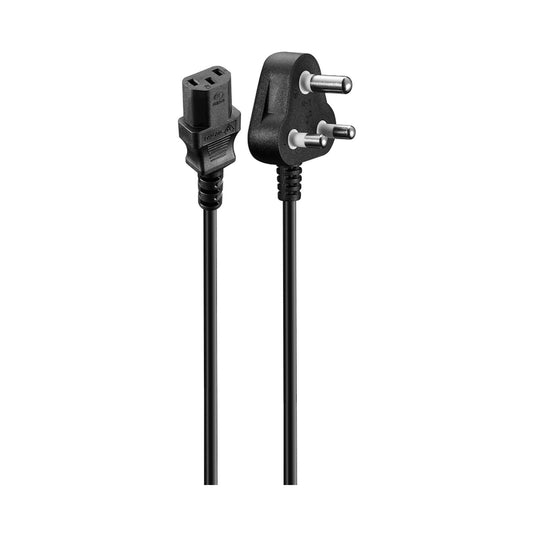 Volkano Presto Series Power Cable 3-Pin IEC to Type-M 1.8m 10a - Black