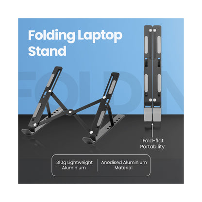 Volkano Chill series aluminium folding laptop stand