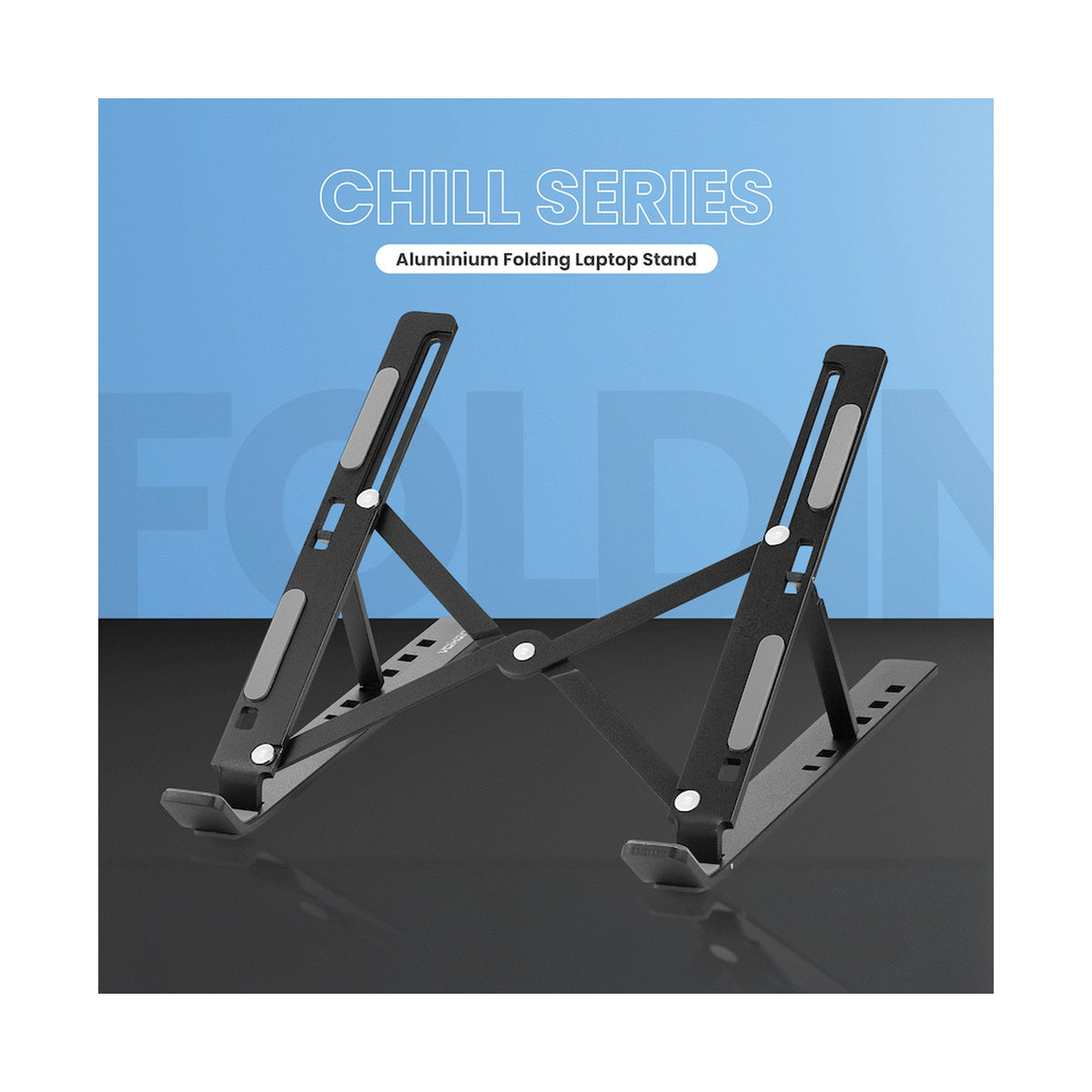 Volkano Chill series aluminium folding laptop stand