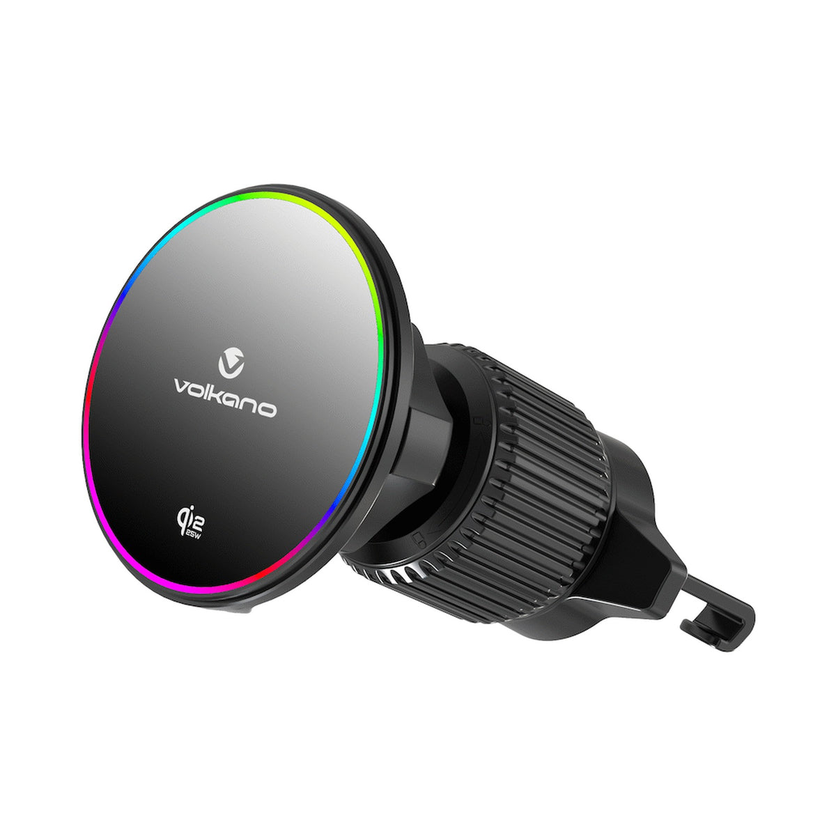 Volkano Volt Series Qi2.2 Magnetic Car Vent Phone Holder - Black