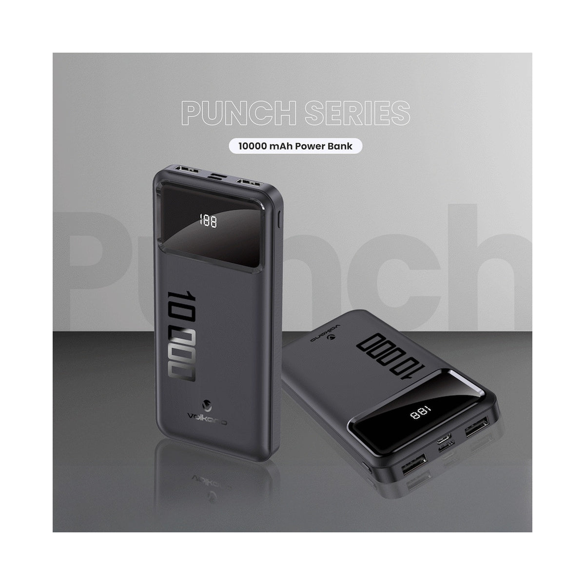 Volkano Punch Series 10000mah Power Bank