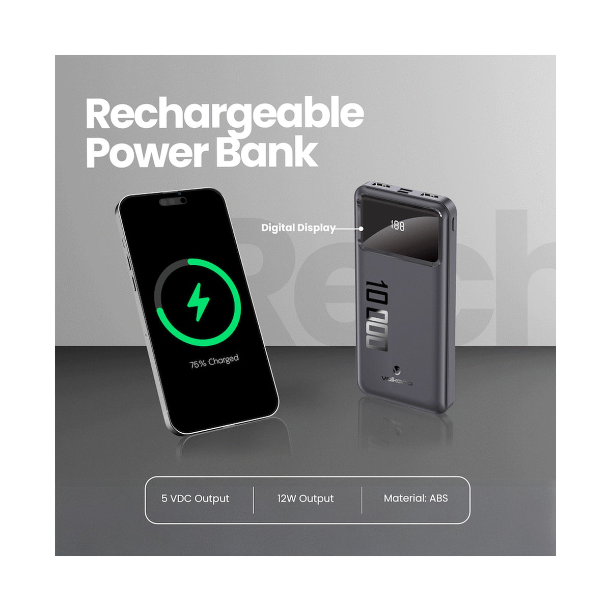 Volkano Punch Series 10000mah Power Bank