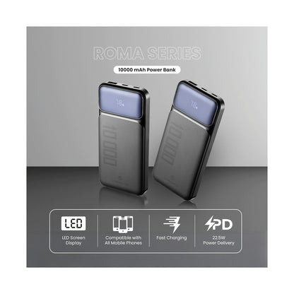 Volkano Roma Series 10000mah P.D. 20W Power Bank