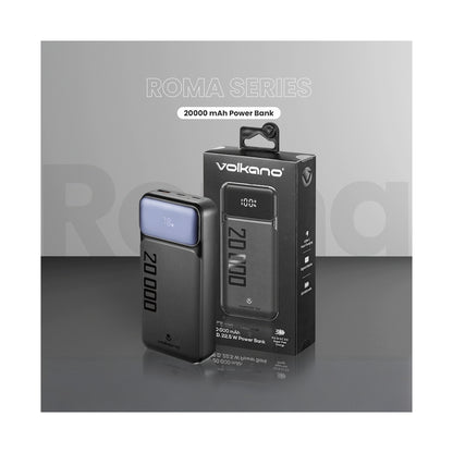 Volkano Roma Series 20000mah PD 22.5w Power Bank