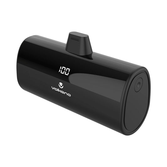 Volkano Relief Pro Power Bank - 5000mah Type-C Direct Plug-in