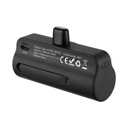 Volkano Relief Pro Power Bank - 5000mAh Type-C Direct Plug-In