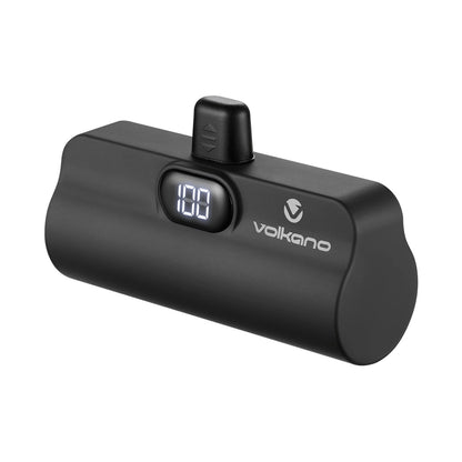 Volkano Relief Pro Power Bank - 5000mAh Type-C Direct Plug-In