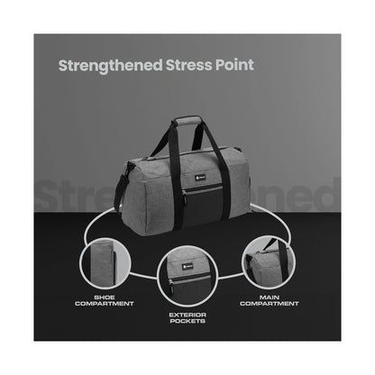 Volkano Vidal 35l Duffle - Grey