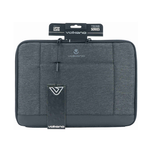 Volkano Trend Series 13.3 to 14.1-Inch Laptop Sleeve - Grey