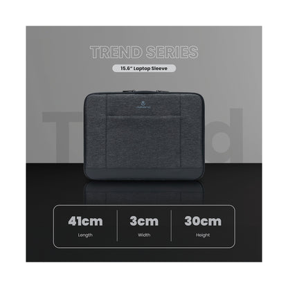 Volkano Trend Series 15.6" Laptop Sleeve - Grey