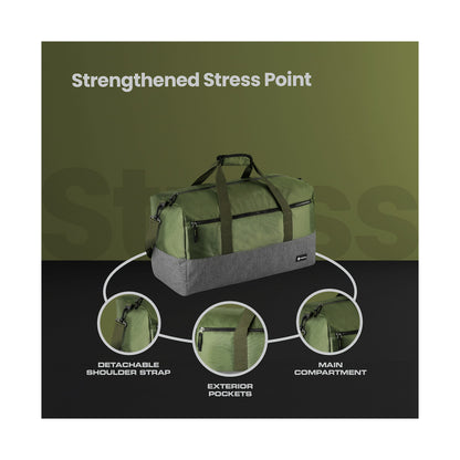 Volkano Corporal 43l Duffle - Khaki