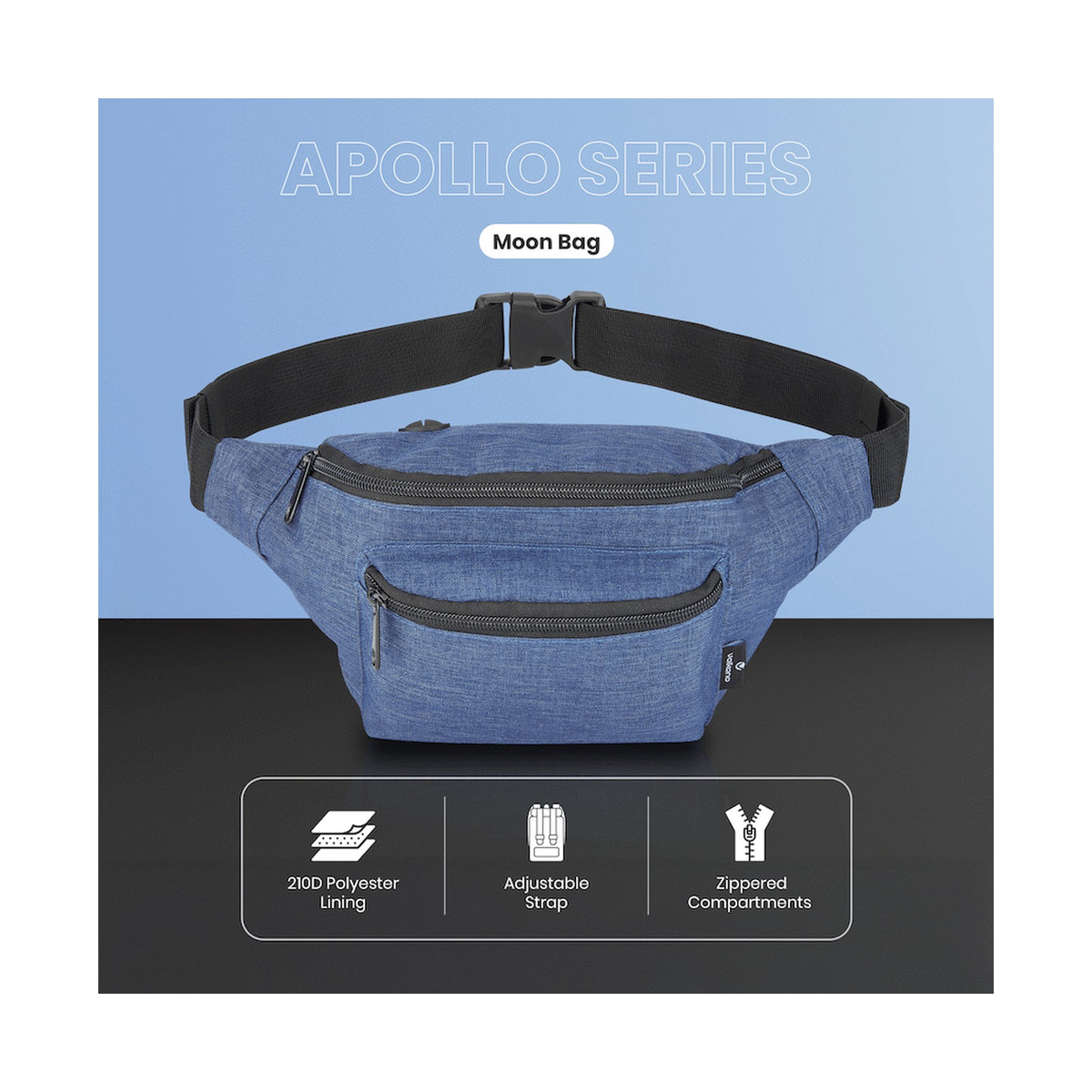 Volkano Apollo Moon Bag Navy