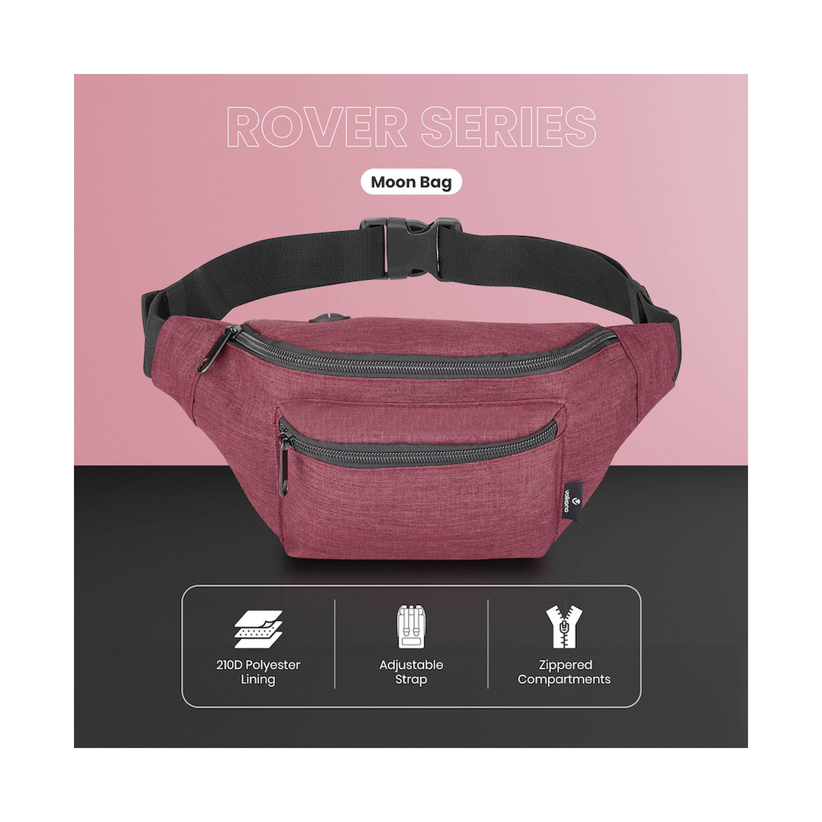 Volkano Rover Moon Bag - Red