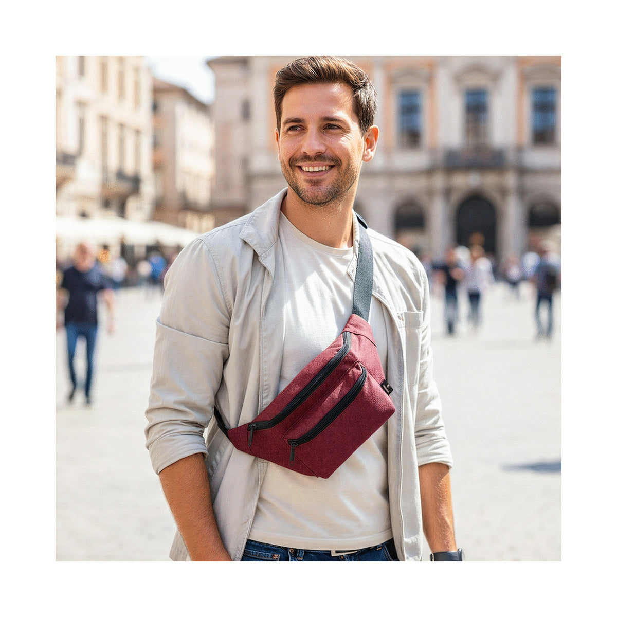 Volkano Rover Moon Bag - Red