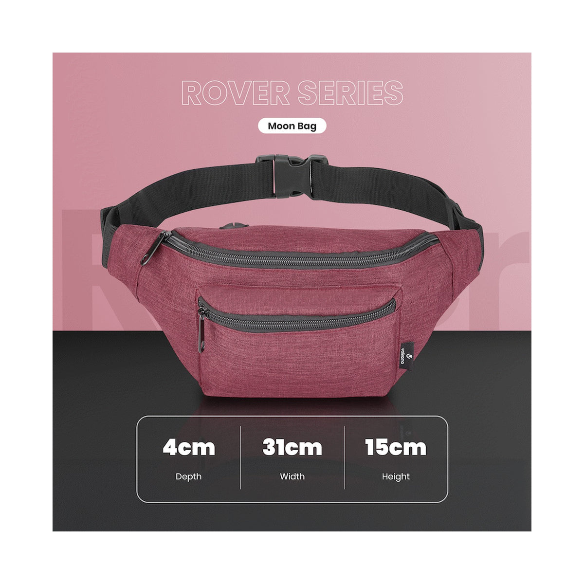 Volkano Rover Moon Bag - Red