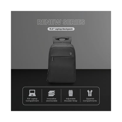Volkano Renew 15.6" Laptop Backpack - Black