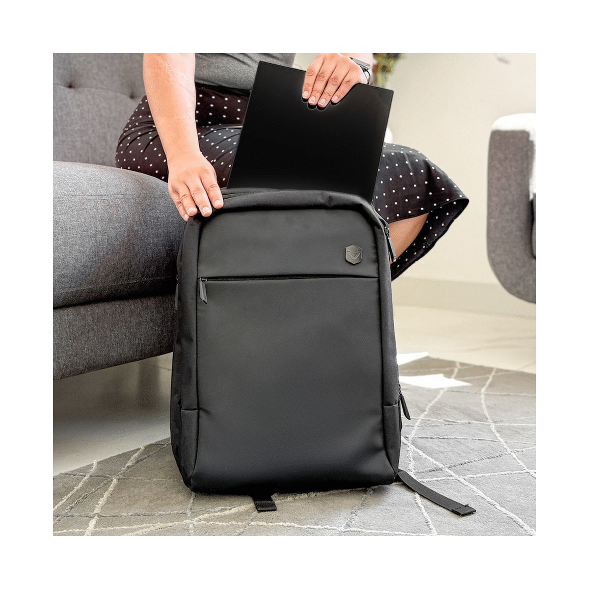Volkano Renew 15.6" Laptop Backpack - Black