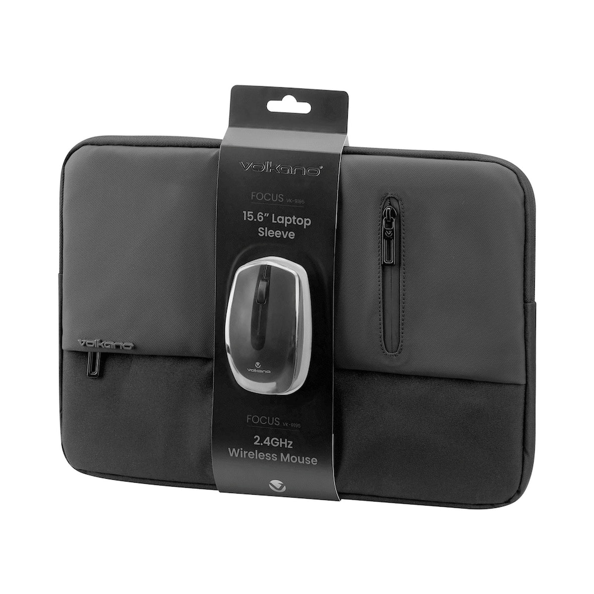 Volkano Focus Series 15.6" Laptop Sleeve & Wireless Mouse