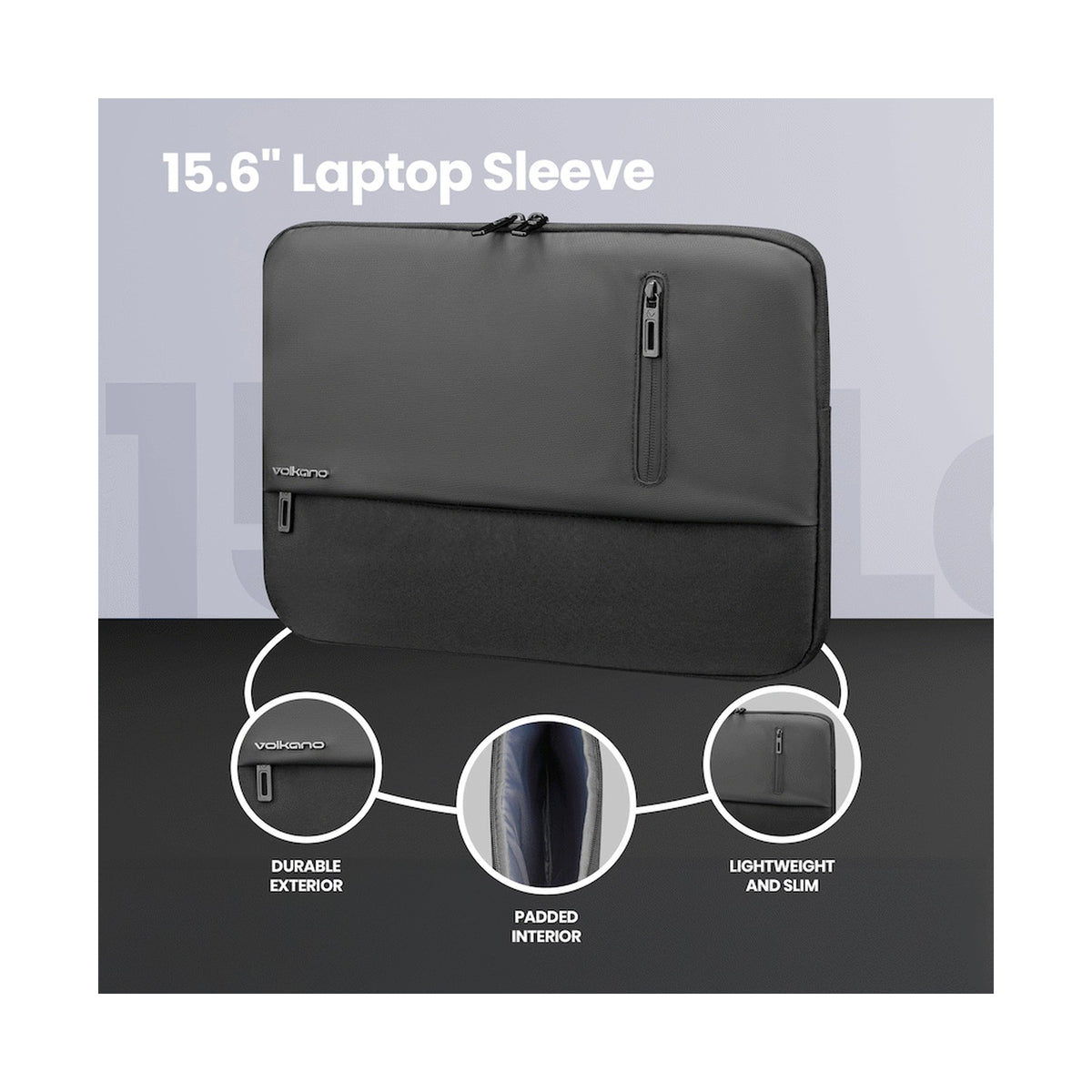 Volkano Focus Series 15.6" Laptop Sleeve & Wireless Mouse