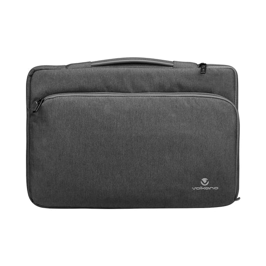 Volkano Deluxe 15.6" Laptop Sleeve - Charcoal