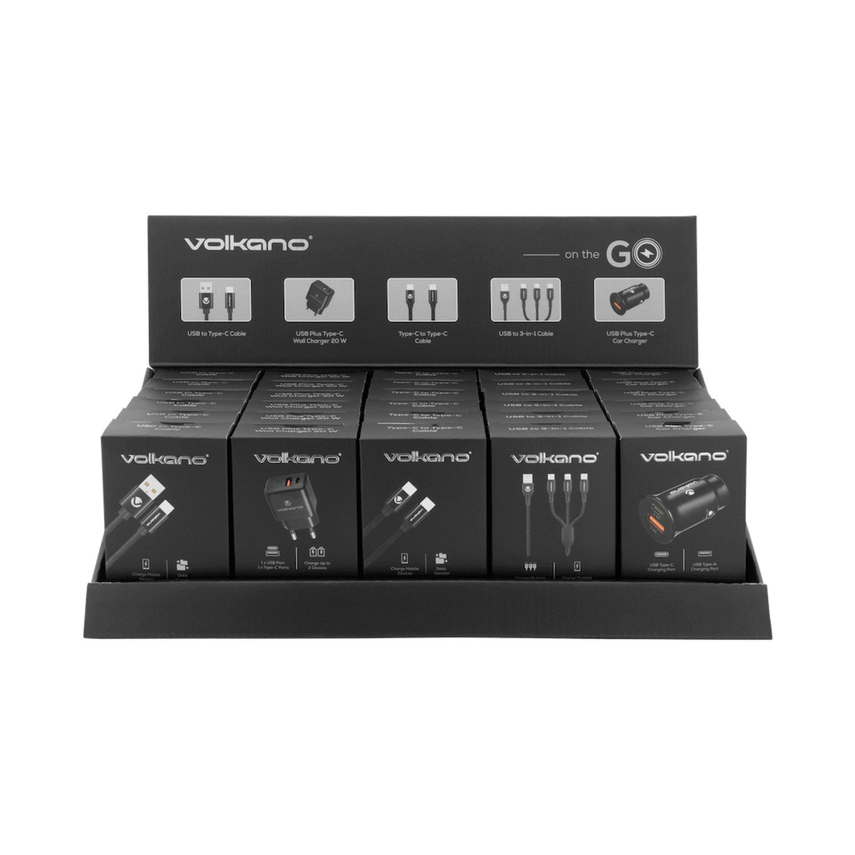 Volkano On-The-Go PDQ Box Only - OK