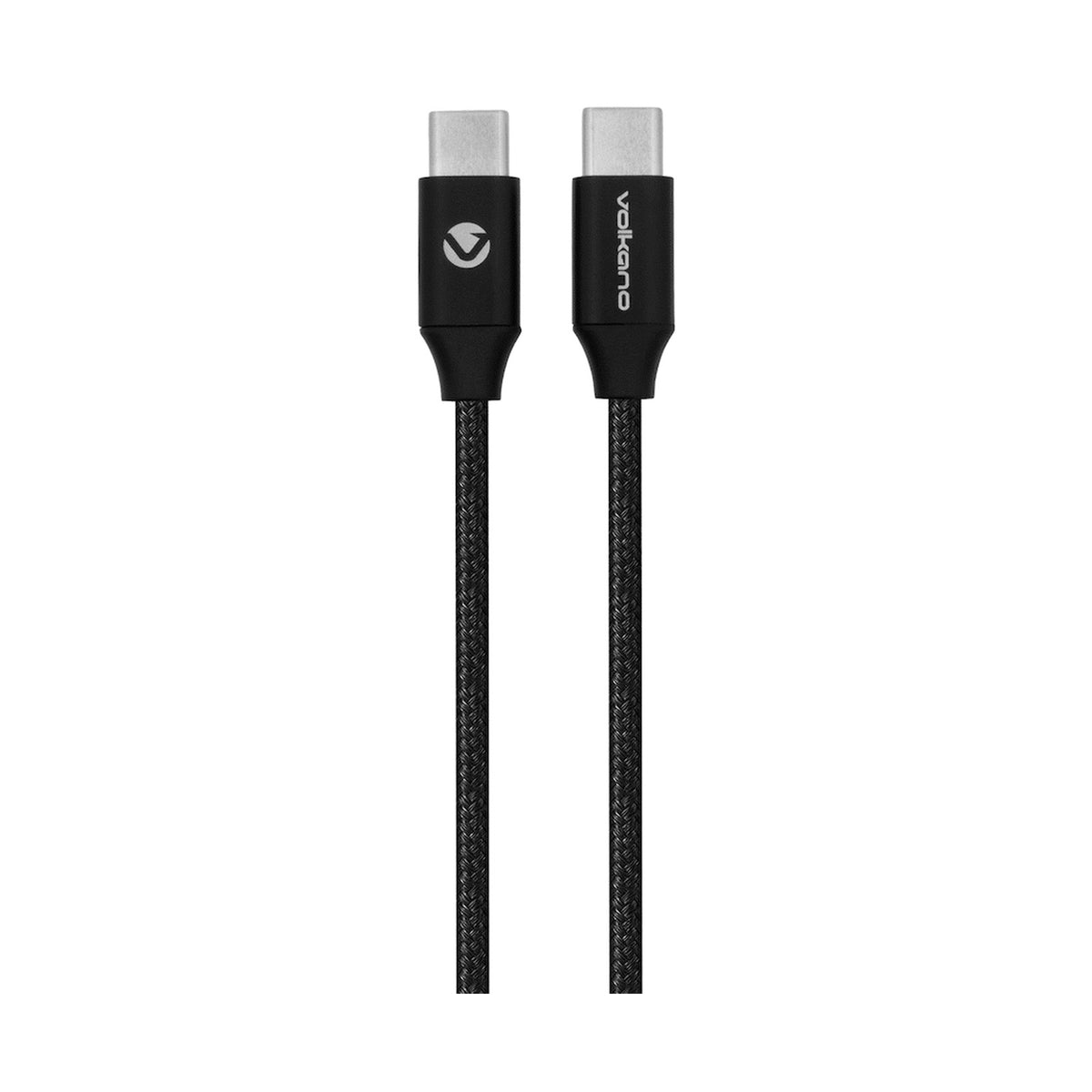 Volkano On-The-Go Type-C to Type-C 30w Cable - Black