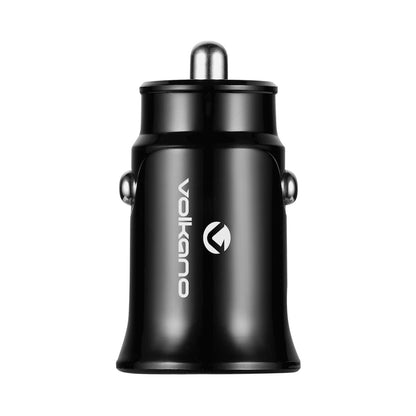 Volkano On-The-Go Dual USB Car Charger 12w
